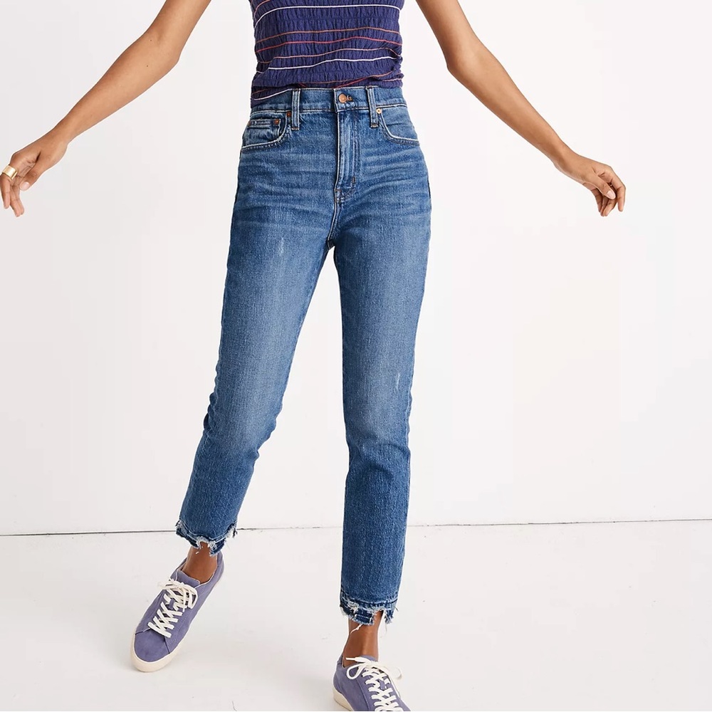 Madewell High-Rise Slim Crop BoyJeans